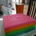 Cooksnap dari Vina Yanti untuk resep Rainbow Cake kukus ala ikah