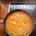 El cooksnap de Rocio Holgado Fernandez cuando hizo Sopa de marisco congelado y fresco con fondo de cebolletas.