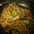 El cooksnap de Rosalina Valdez cuando hizo Chow mein de pollo.