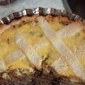 El cooksnap de Elsa Rodríguez cuando hizo Tarta de pollo y verduras con masa casera.