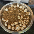 ÝTumpa Bose's cooksnap of when they made Dhaniya Panjiri.