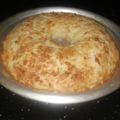 El cooksnap de Alejandro Bertolotti cuando hizo Budín de pan.