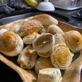 El cooksnap de Agustina Diaz cuando hizo Medialunas Saladas.