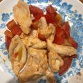 感謝主 的 增肌減脂—蕃茄雞胸肉炒菜梗 cooksnap