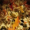 El cooksnap de Eugenia cuando hizo Arroz primavera.