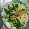 Monica Chen 的 菇菇炒綠花椰 cooksnap