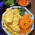 Shital Dolasia का कुकस्नैप जब उन्होंने फाफड़ा जलेबी (Fafda Jalebi recipe in Hindi) बनाया था।