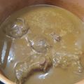 El cooksnap de Eva Fernandez Soto cuando hizo Carrillada de cerdo al vino tinto y chocolate.