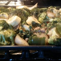 El cooksnap de Sindy Rivas cuando hizo Pechugas de pollo con vegetales al horno.