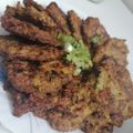 Mooni 's cooksnap of when they made Chapli Kabab.