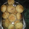 El cooksnap de matias cuando hizo Panes saborizados: Salame y cebolla.