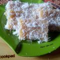 Cooksnap dari Dapur Mba Sum untuk resep Yetyet pan aka lapis beras gula merah