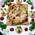 Manisha Sampat's cooksnap of when they made આલુ મટર પરાઠા (Alu Mutter Paratha recipe in Gujarati),.