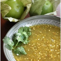 El cooksnap de CHIIO cuando hizo Salsa verde de tomatillo.
