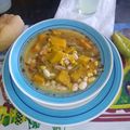 El cooksnap de Claudia Monrroy cuando hizo Porotos con pirco.