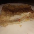 El cooksnap de Gustavo Novo cuando hizo Pastel de berenjena, papa y atún.
