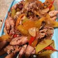 Cooksnap dari fina iskandar untuk resep Oseng Cumi Tomat Hijau