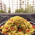Deepa Rupani का कुकस्नैप जब उन्होंने सेव खमणी (अमीरी खमन) (Sev khamani (Amiri khaman) recipe in hindi) बनाया था।
