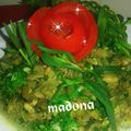 صورة من طبخات بنت الشام منى Madona ، شاركها بعد تجربة وصفة فول اخضر بزيت الزيتون