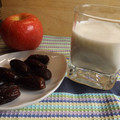 El cooksnap de Cuqui Bastida cuando hizo Batido de avena con manzana y frutos secos.
