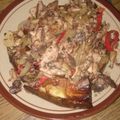 Cooksnap dari konveksi tauhid untuk resep Terong Goreng Siram Tuna Cabai Hijau