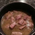 El cooksnap de river cuando hizo Costillita en salsa verde con papas.
