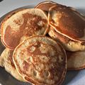 El cooksnap de Valentina Castillo cuando hizo Panqueques de Avena y Banana.