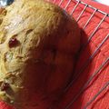 El cooksnap de Irelda Rodríguez cuando hizo Pan dulce navideño.