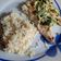 El cooksnap de Manuel Rojas cuando hizo Pescado al mojo de ajo con arroz verde.
