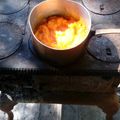 El cooksnap de Analia Navaro cuando hizo Dulce de calabaza.