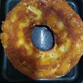 El cooksnap de Noelia Andrada cuando hizo Torta de Manzanas Invertida.