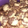 Cooksnap από Stella Konstantinou στη συνταγή Chocolate Marble Cookies! 🍪