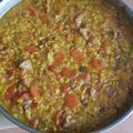 El cooksnap de Mrtupi cuando hizo Arroz caldoso con pollo y zanahorias.