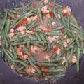 Cooksnap dari monica untuk resep Buncis Masak Szechuan