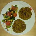 El cooksnap de La cocina de Ana🍴 cuando hizo Hamburguesa de guisantes y avena.