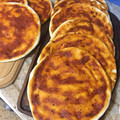 El cooksnap de cristinarecetas cuando hizo Pizzeta harina integral.
