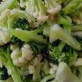 三寶媽 的 蒜炒白綠花椰菜 cooksnap