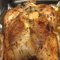 Shari's cooksnap of when they made Lemon Roast Chicken.