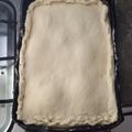 El cooksnap de Sebastián cuando hizo Torta Pascualina Uruguaya.