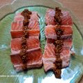 El cooksnap de Maria Eugenia Gonzalez Alonso cuando hizo Tataki de atún (yellow fish).