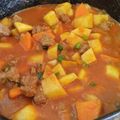 El cooksnap de Viviana Martínez cuando hizo Estofado de res con papas y zanahorias.