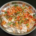 ushma prakash mevada's cooksnap of when they made પાપડ ચાટ (Papad Chaat Recipe In Gujarati).