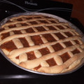 El cooksnap de Danii Narvaez cuando hizo Pasta frola de dulce de leche.