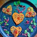 pinky makhija's cooksnap of when they made Besan Chilla.