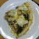 El cooksnap de Carolina Gutierrez cuando hizo Quiche de pollo con espinacas y verduras salteadas.