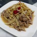 潘俊霖的(簡單料理) 的 竹筍炒肉絲 cooksnap