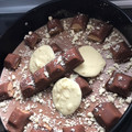 El cooksnap de Estefanía cuando hizo Tarta de kinder bueno.