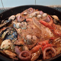 El cooksnap de Celia Sellares cuando hizo Zarzuela de rape y marisco.