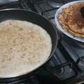 El cooksnap de hmfi cuando hizo Tortilla de avena y banana.