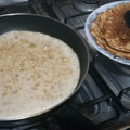 El cooksnap de hmfi cuando hizo Tortilla de avena y banana.